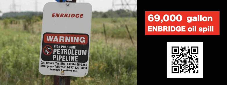 69,000 gallon ENBRIDGE oil spill map: Where corporate greed, political lobbying and a crippled EPA meet