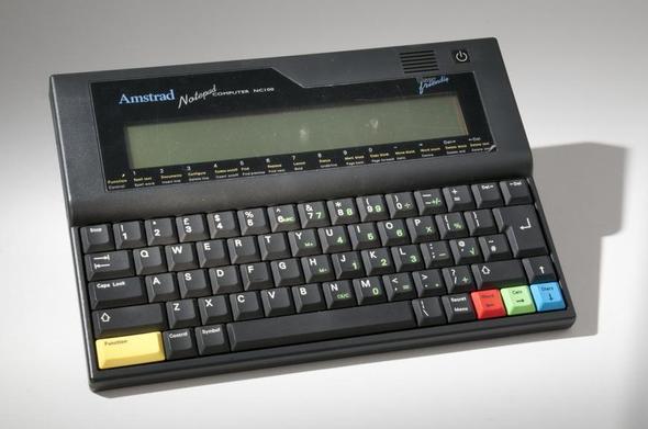 Photo of the Amstrad NC100.