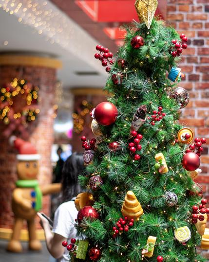 Christmas Tree at Centrepoint, Orchard, Singapore