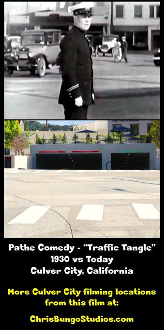 Movie location then and now filming location Traffic Tangle film location.