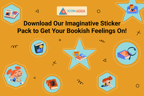 Are you looking to enhance your house and get bookworms? We at IconAdda know how much you love reading and your artistic personality. For this reason, we are providing a fun selection of free book stickers that will go amazingly with the special touch of your favorite book.