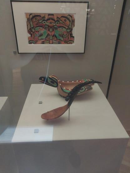 Anthropology Collections Manager Jamie Lewis, pictured here with the artist, visited Edenshaw and other First Nations artists on Haida Gwaii. Ms. Lewis said the trip “was a remarkable experience, and gave me a deeper understanding of the place where so many objects in our coll… See more