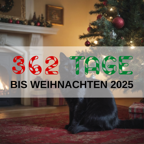 Image created using AI technology provided by Fooocus v2.5.5 (https://github.com/lllyasviel/Fooocus).
Front text: "362 Tage bis Weihnachten 2025"