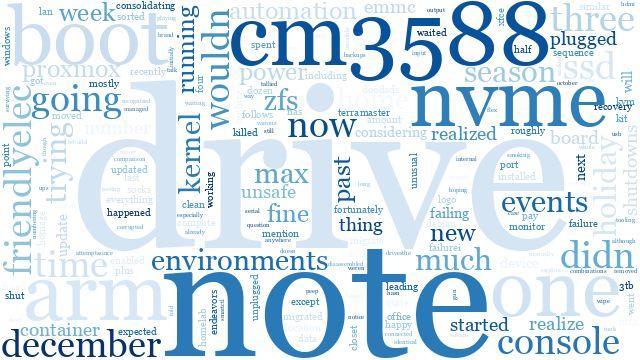 Notes for December 23-29