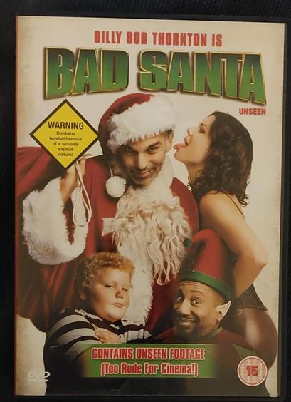 Bad Santa DVD.