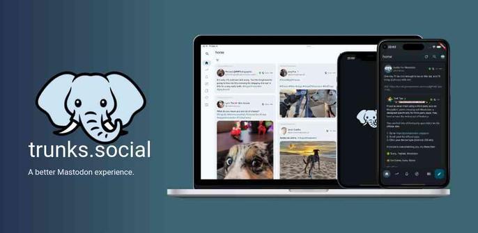 trunks.social is a cross platform, cross device mastodon client 