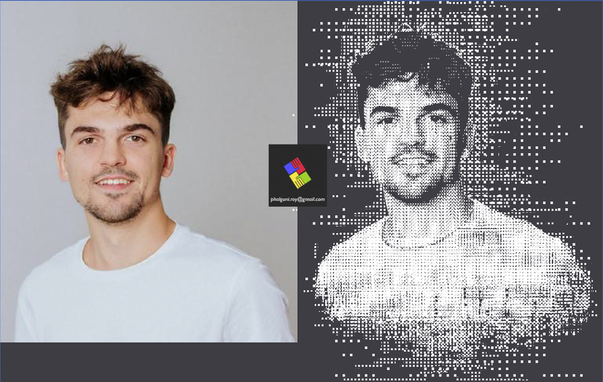 Photo to Digital Stipple Effect drawing / Dottet Portrait 

https://www.fiverr.com/s/2K5rYLk

#photography #photo #portrait #portraitart #digitalart #fiverrgig #Fiverr #DP #decor #lineart 