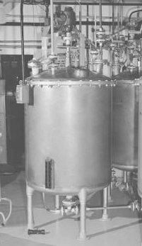 Gefäß, in dem sich 1958 der Kritikalitätsunfall im Los Alamos-Prozess ereignete (Cecil Kelley)
Quelle: Los Alamos Laboratory, Dep. of Energy
Lizenz: Public domain