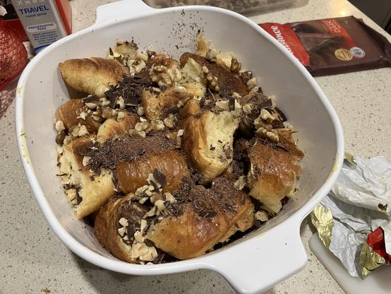 Second layer of ingredients.