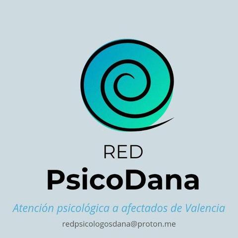 Logo de Red Psicodana Atencióm psicológica a afectados de Valencia