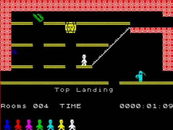 Screenshot from Jet Set Willy