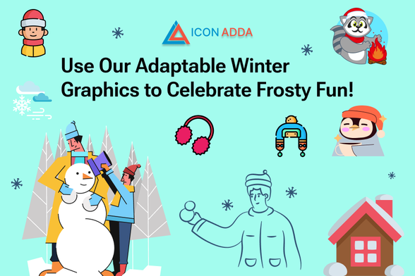 Winter is now here, and it’s the perfect time to add some frosty magic into your artistic ventures! We, at IconAdda, are thrilled to offer a collection of free winter logos and add-ons that will add the perfect zing to this season. Summer products can assist with website designs, social media content,
and holiday content.
