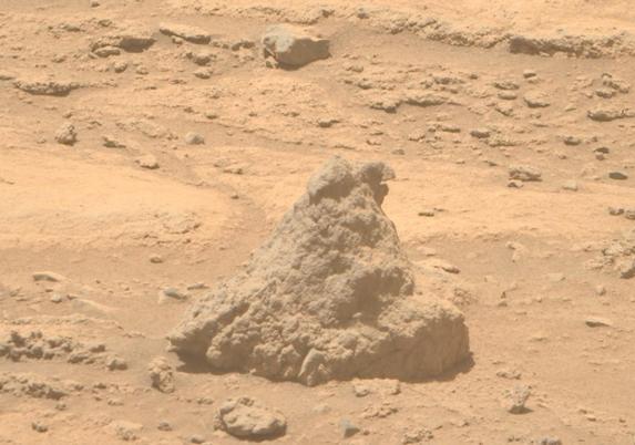 The linked photo, cropped to a mottled rock resembling a fossilized Martian muppet (among other things 😉).