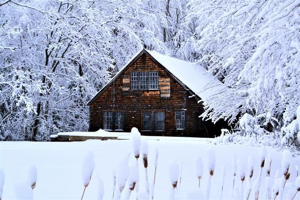 Cider Mill Photo Snow

Cider Mill, North Berwick, Maine. A trip to this quite pond right after a wet snow. I love "photo snow" when the snow has just the right amount of moisture in it to stick to everything. A winter wonderland!