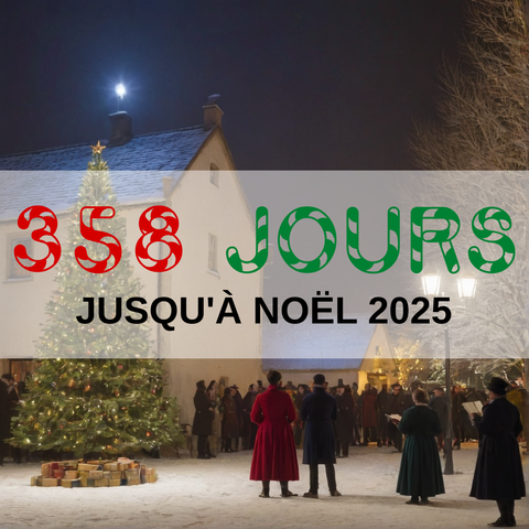 Image created using AI technology provided by Fooocus v2.5.5 (https://github.com/lllyasviel/Fooocus).
Front text: "358 Deeg bis Chrëschtdag 2025"