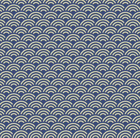Python generated Seigaiha pattern