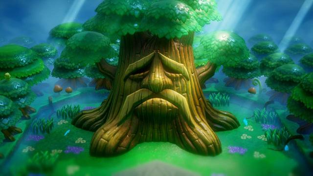 There Great Deku Tree finally appearing in a 2D zelda title