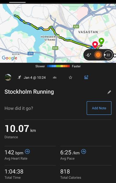 run data