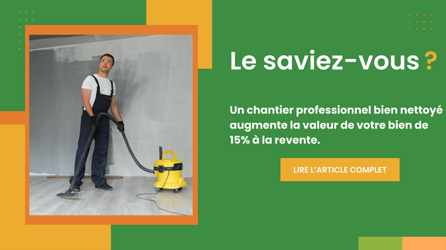 Nettoyage après travaux Casablanca 