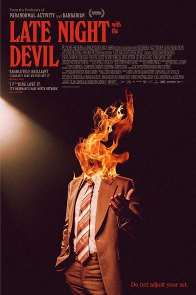 Late Night with the Devil 2024 Movie Poster
