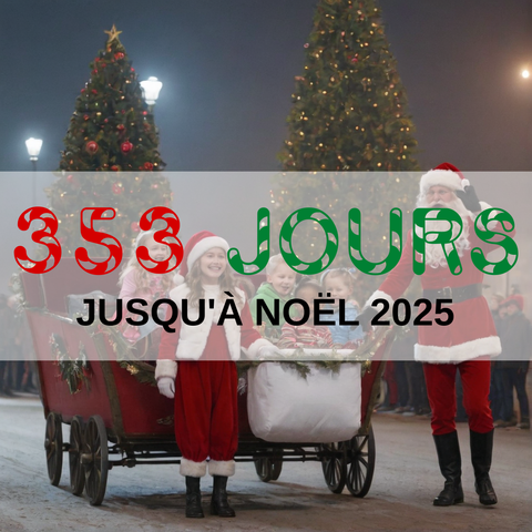 Image created using AI technology provided by Fooocus v2.5.5 (https://github.com/lllyasviel/Fooocus).
Front text: "353 Deeg bis Chrëschtdag 2025"