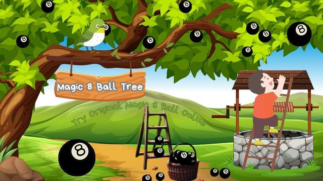 Ever wondered what happens when fortune-telling meets nature? Our Magic 8 Ball Tree is sprouting predictions and spreading joy with every magical sphere! Come shake up your day with some tree-mendous answers.