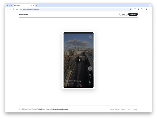 Current Loops webUI