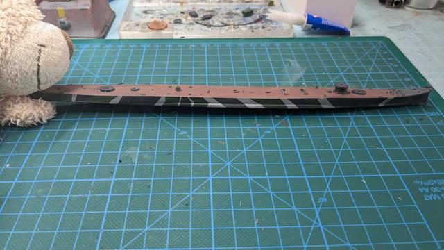 Hasegawa IJN Aoba 1/700 scale model