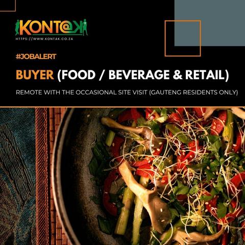 
Buyer (Food / Beverage & Retail) (JB4973) Remote position 