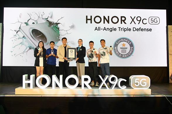HONOR sets new Guinness World Record for HONOR X9c 5G!
