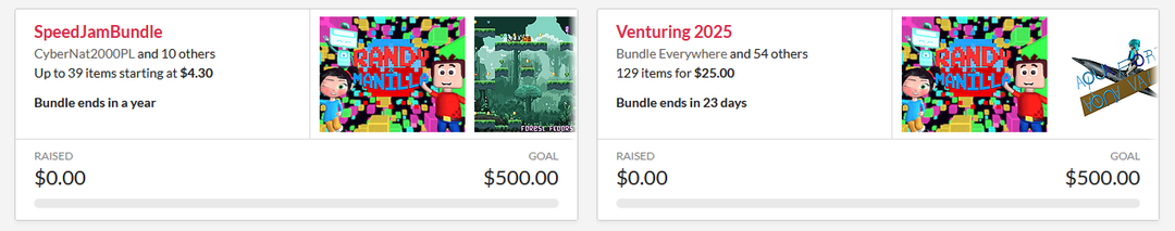 Randy & Manilla in two bundles.