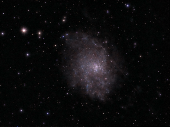 The Triangulum Galaxy as viewed from the Odyssey Pro. 