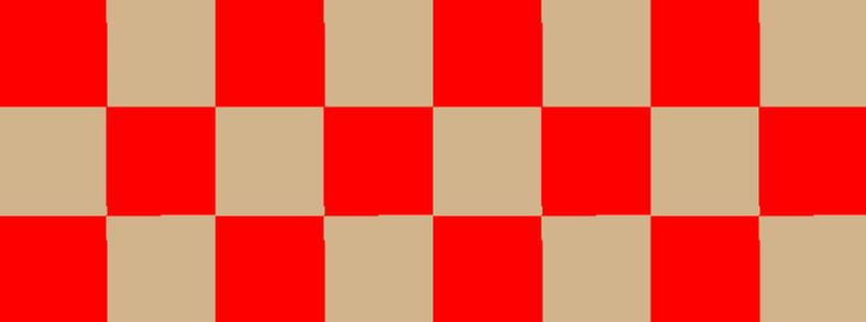Ugly (1px misalignment issues) checkerboard edges.