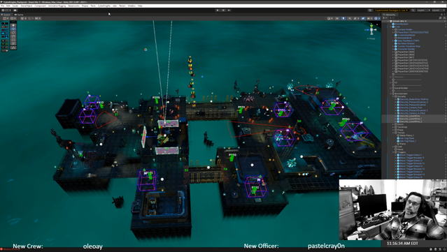 Developer stream for cyberpunk mercenaries RPG Cyber Knights: Flashpoint. Studio co-founder Cory Trese streaming.
