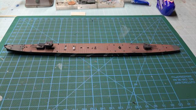 Hasegawa IJN Aoba 1/700 scale model