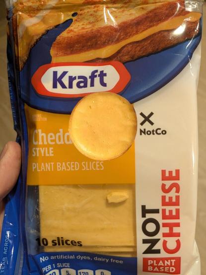 kraft vegan singles-- Brütal.
