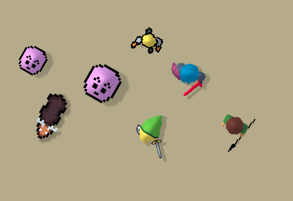 assets top down for a game