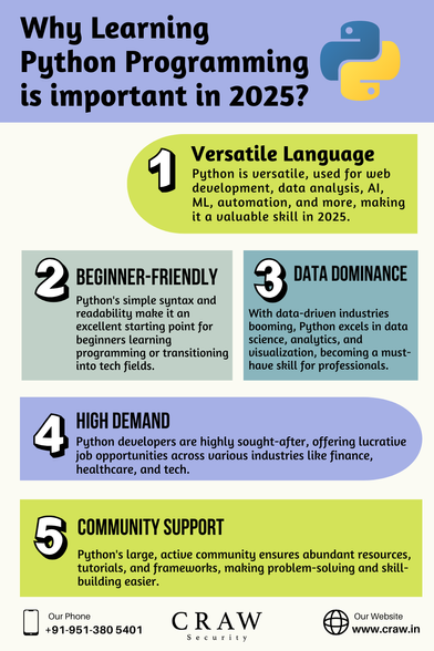 Why Learning Python Programming is Important in 2025?