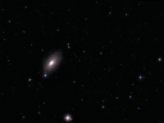 M63 Sunflower galaxy as seen through the Odyssey Pro. 