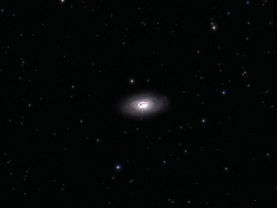 M64 Black-eye galaxy through the Odyssey Pro. 