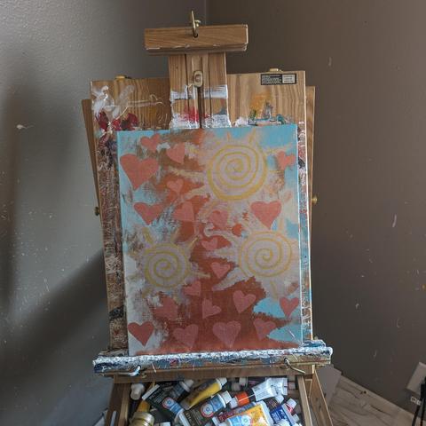 abstract painting vent art imagery