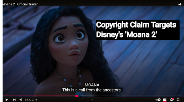 Disney’s Legal Dilemma: The Moana 2 Copyright Lawsuit Explained
https://gopublic.today/the-moana-2-copyright-lawsuit-explained

#Moana2 #CopyrightLawsuit #DisneyNews #IntellectualProperty #EntertainmentLaw #FilmIndustry #LegalIssues #CopyrightInfringement #MovieUpdates #AnimationNews #DisneyLitigation #CreativeRights #LegalExplained #FilmBusiness #MoanaSequel 