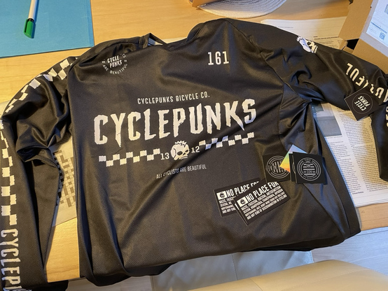 Cyclepunks mtb jersey