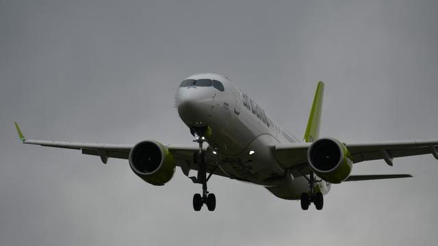 Air Baltic Airbus A220-300 MSN 55247 Zurich, Switzerland