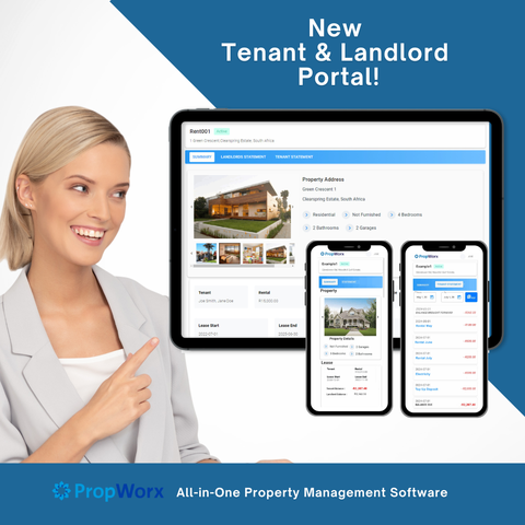 property management software tenant and landlord portal statements