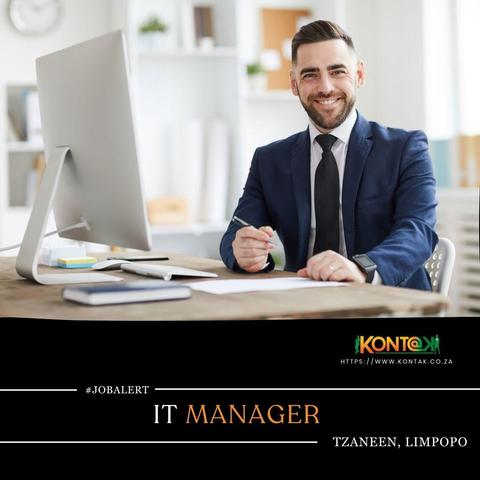 IT Manager (JB4982) at Kontak Recruitment in Limpopo
