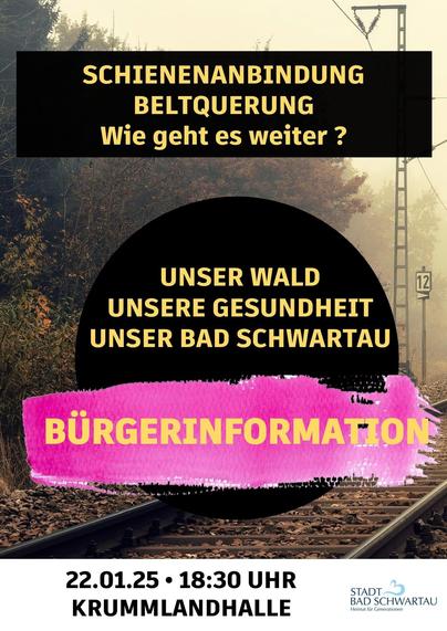 Plakat zur Einladung