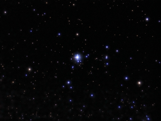 The Christmas Tree cluster by the Odyssey Pro. 