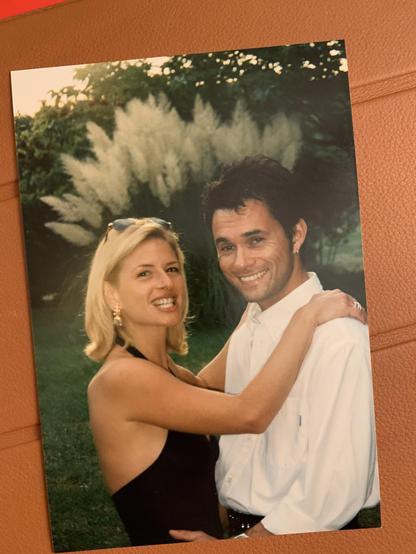 Fabienne and myself 28 years ago'ish