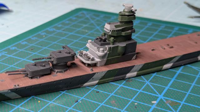 Hasegawa IJN Aoba 1/700 scale model